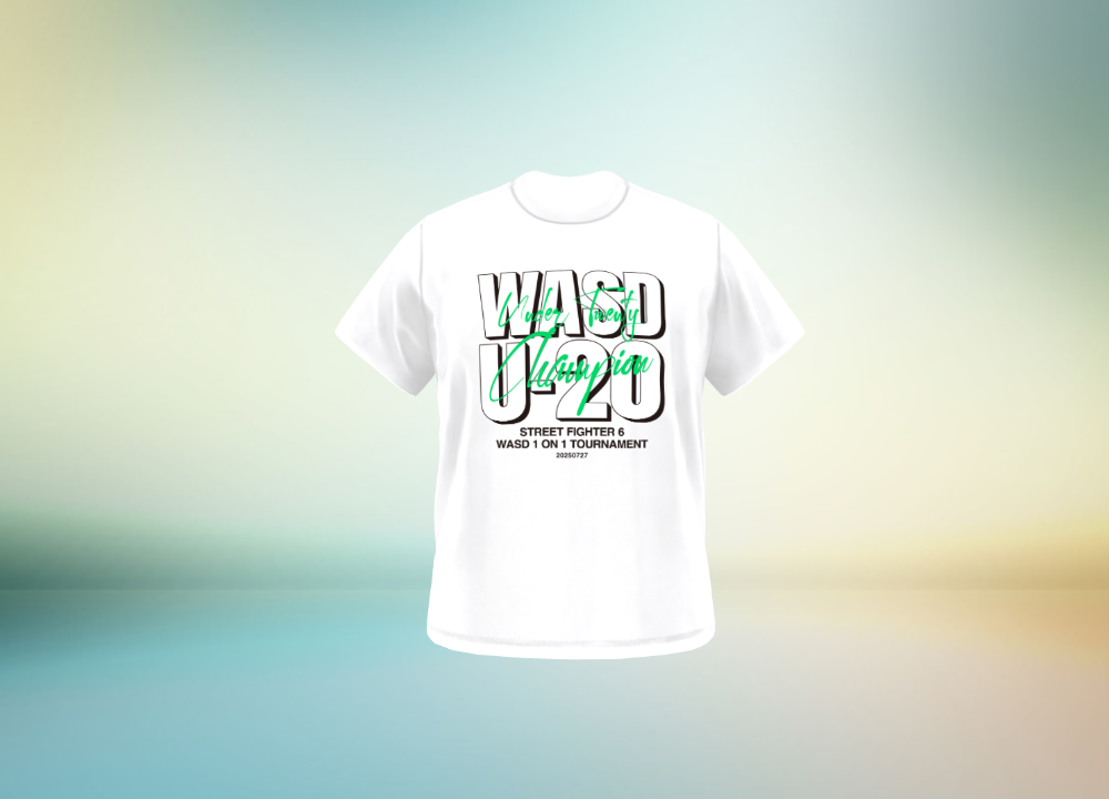 大会オリジナルTシャツ（優勝者限定非売品）