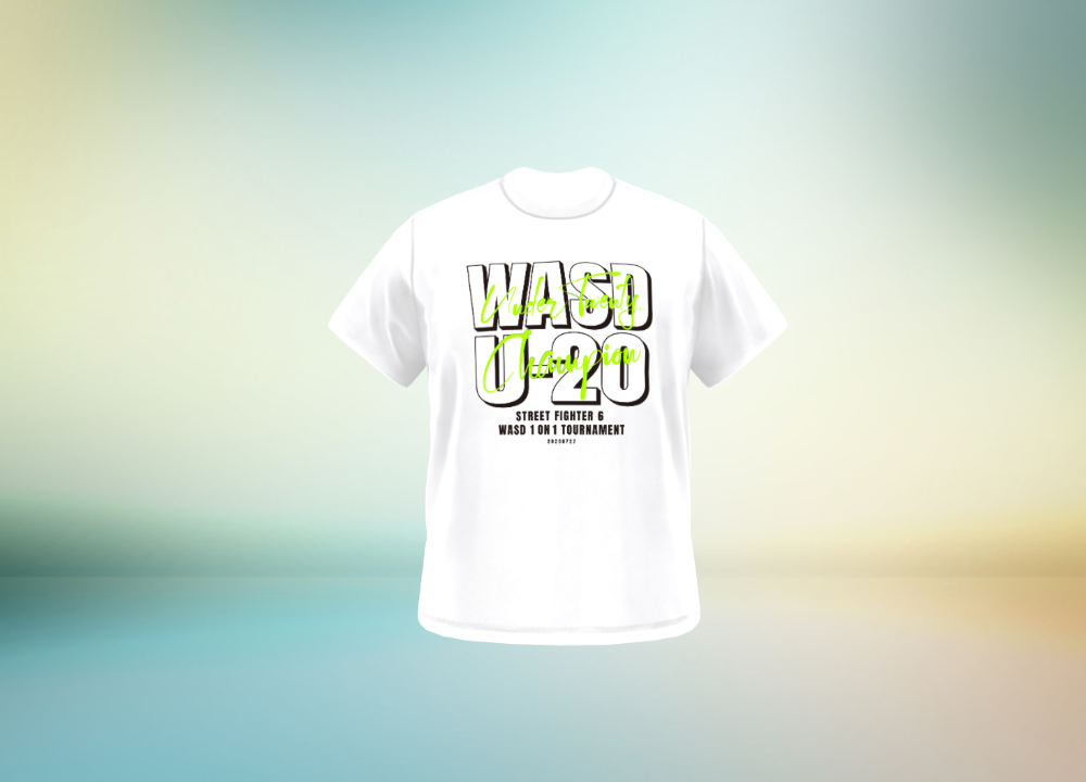 大会オリジナルTシャツ（優勝者限定非売品）
